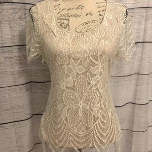 BKE darling lace top